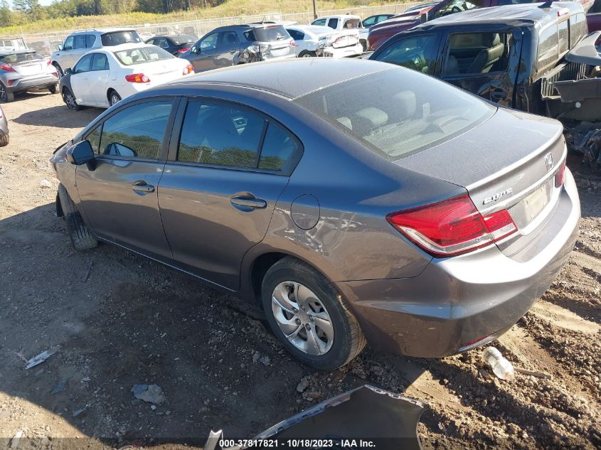 2015 HONDA CIVIC SEDAN LX - 19XFB2F54FE038835