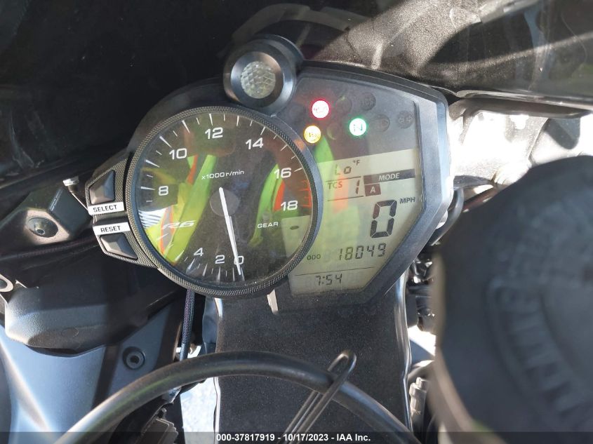 2020 YAMAHA YZFR6 JYARJ28E6LA007514