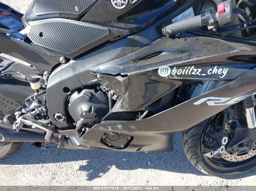 2020 YAMAHA YZFR6 JYARJ28E6LA007514
