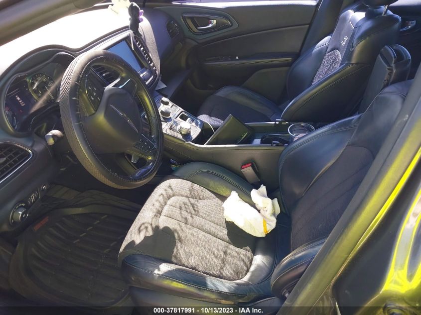 2015 CHRYSLER 200 S - 1C3CCCBB4FN620614