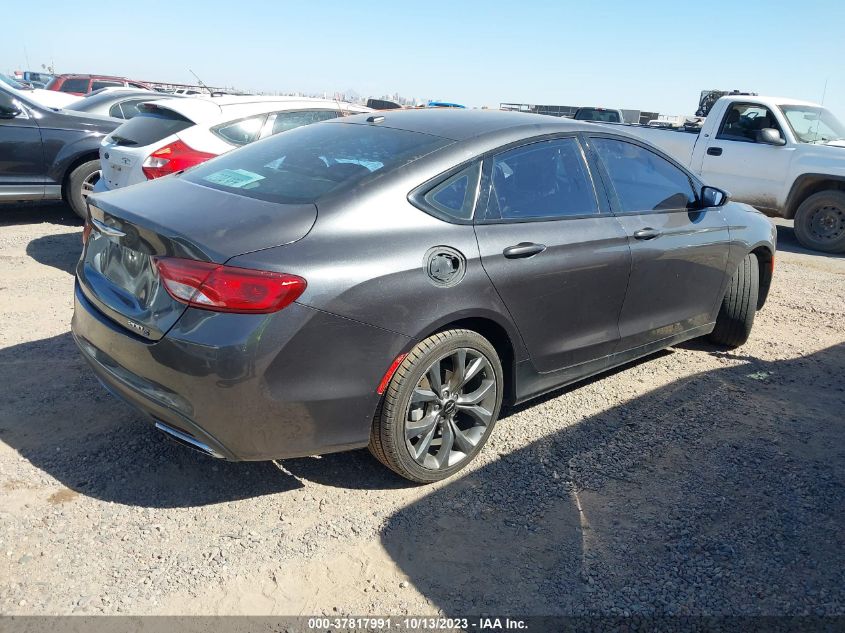 2015 CHRYSLER 200 S - 1C3CCCBB4FN620614