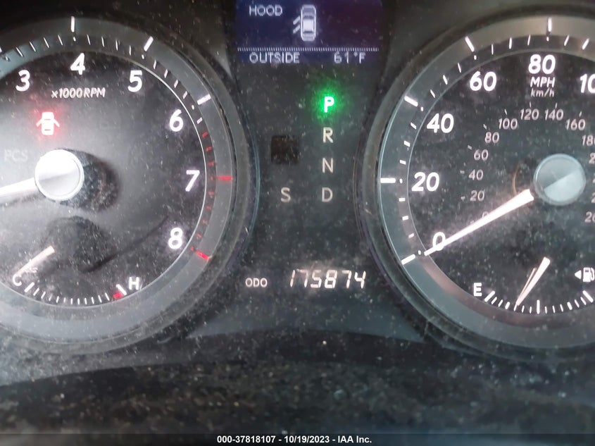2009 LEXUS ES 350 VIN: JTHBJ46G192305878