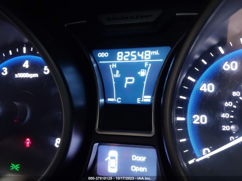 2014 HYUNDAI VELOSTER TURBO - KMHTC6AE2EU209236