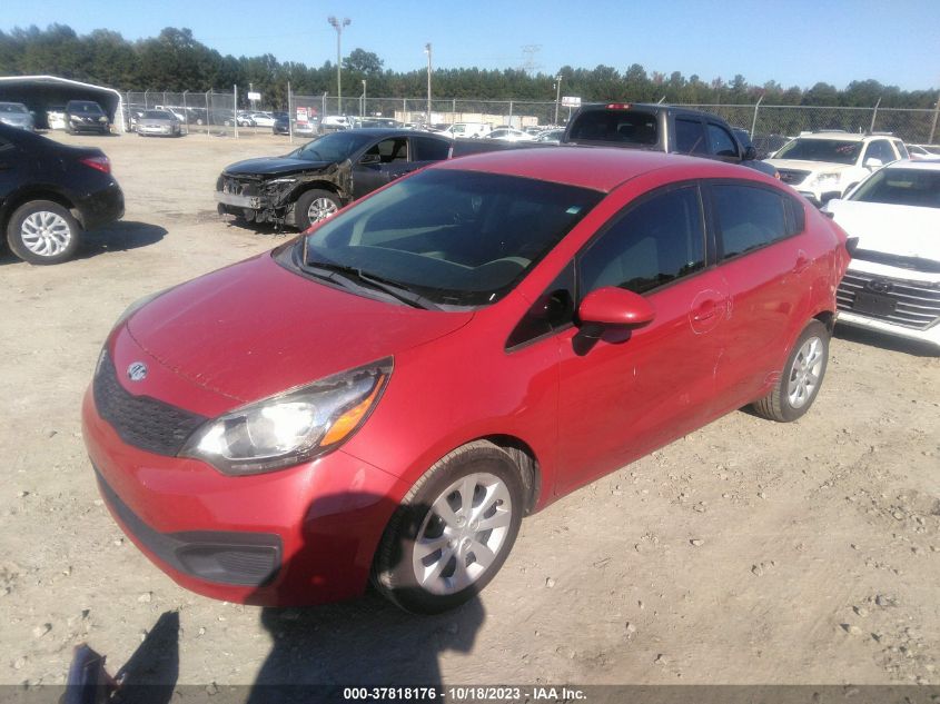 2014 KIA RIO LX - KNADM4A39E6372332