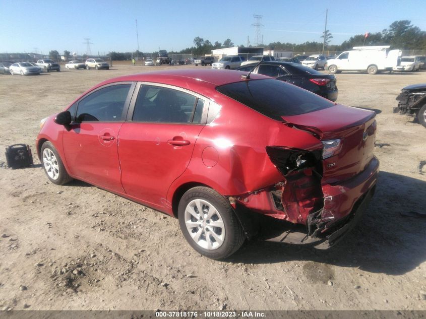 2014 KIA RIO LX - KNADM4A39E6372332