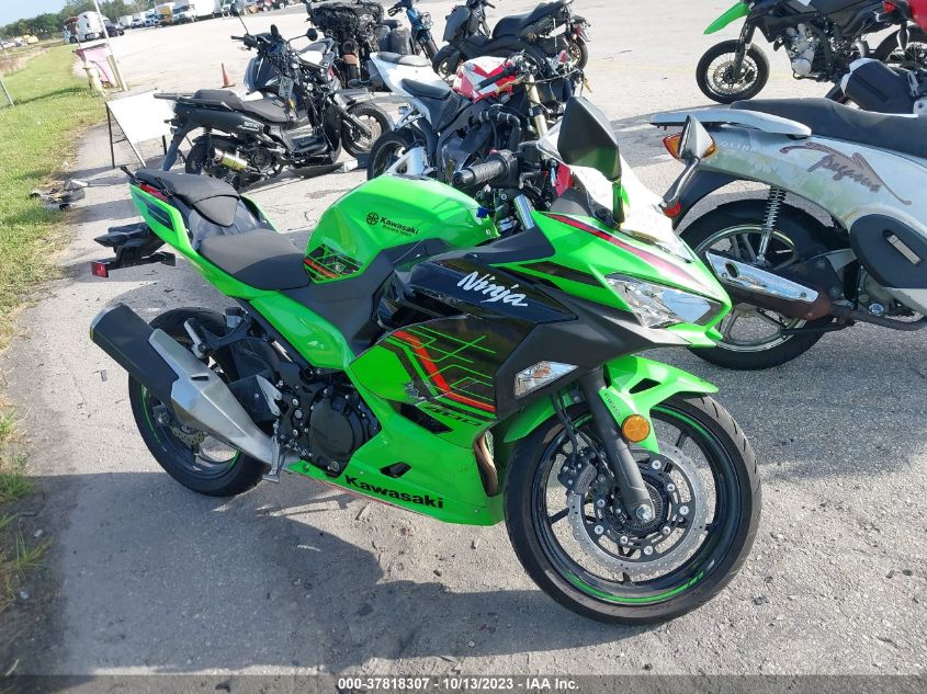 VIN JKAEXKG14PDAS2434 2023 KAWASAKI EX400