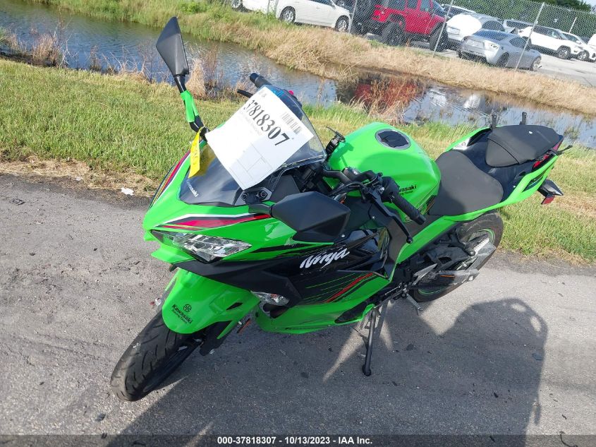 VIN JKAEXKG14PDAS2434 2023 KAWASAKI EX400