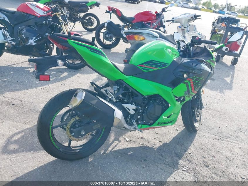 VIN JKAEXKG14PDAS2434 2023 KAWASAKI EX400