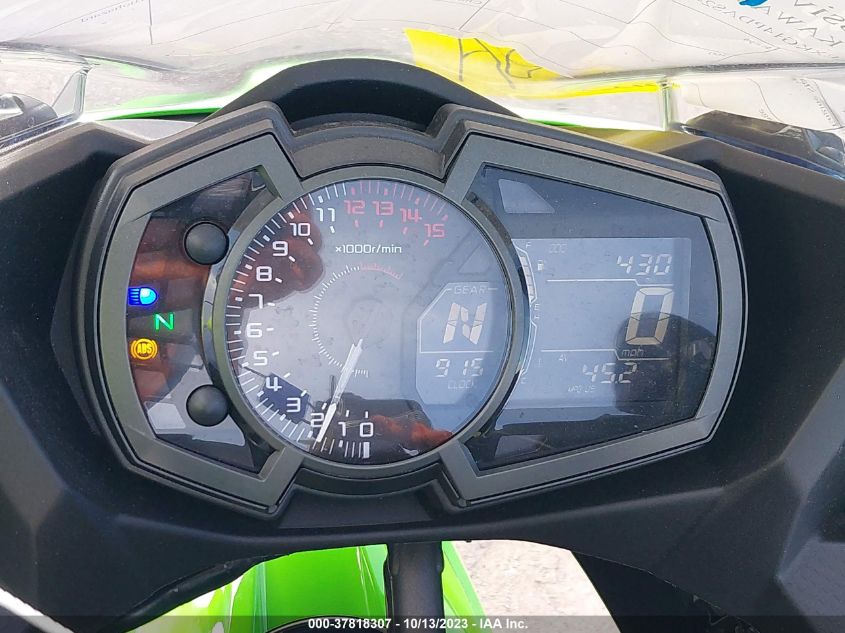 VIN JKAEXKG14PDAS2434 2023 KAWASAKI EX400
