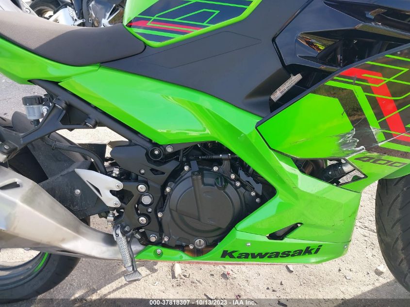 VIN JKAEXKG14PDAS2434 2023 KAWASAKI EX400