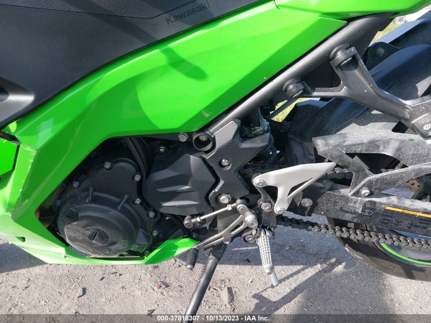VIN JKAEXKG14PDAS2434 2023 KAWASAKI EX400
