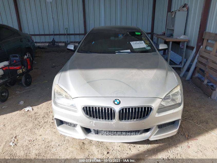 2014 BMW 6 SERIES 640I - WBA6A0C57ED317477