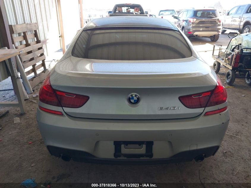 2014 BMW 6 SERIES 640I - WBA6A0C57ED317477