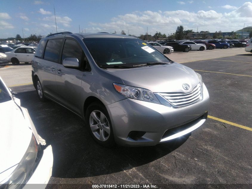 2017 TOYOTA SIENNA LE - 5TDKZ3DC2HS898730