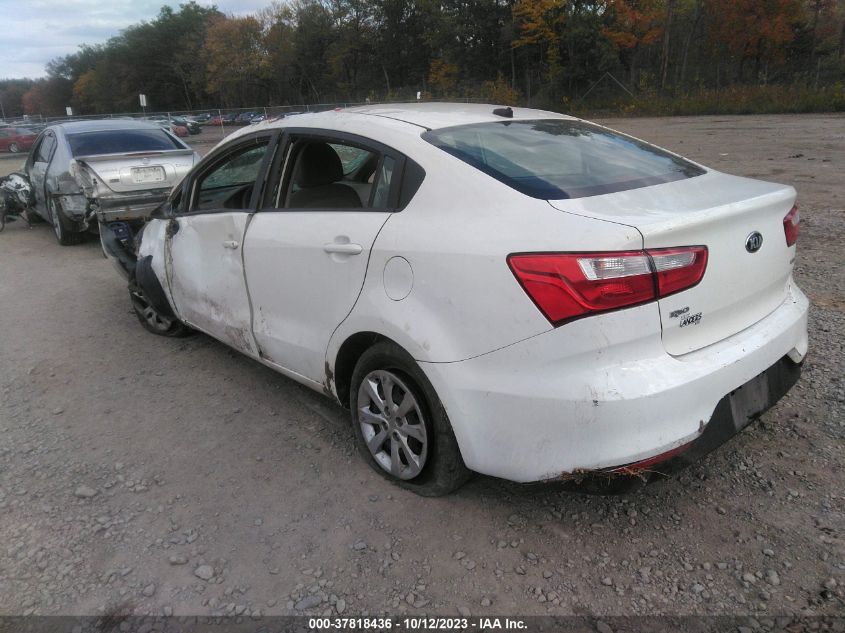 2016 KIA RIO LX - KNADM4A30G6689015