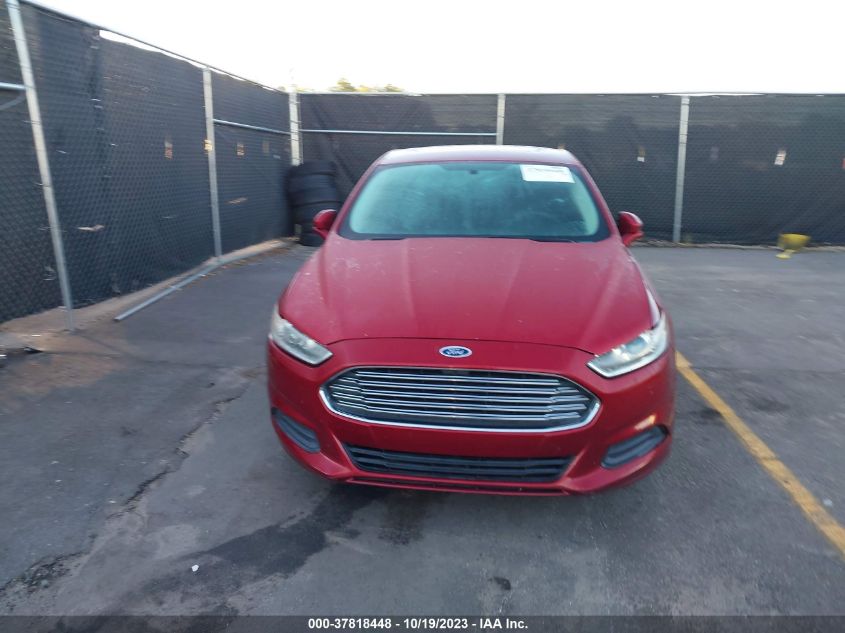 2016 FORD FUSION SE - 1FA6P0H79G5106148