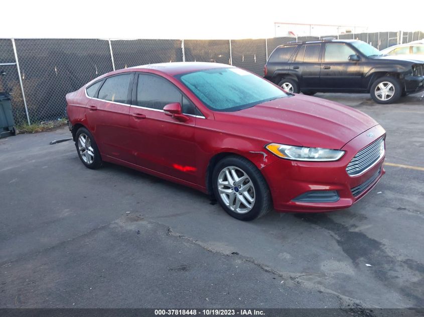 2016 FORD FUSION SE - 1FA6P0H79G5106148