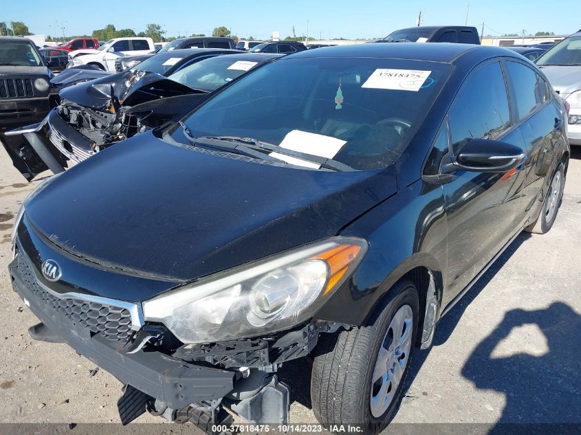 2016 KIA FORTE LX - KNAFX4A63G5551470