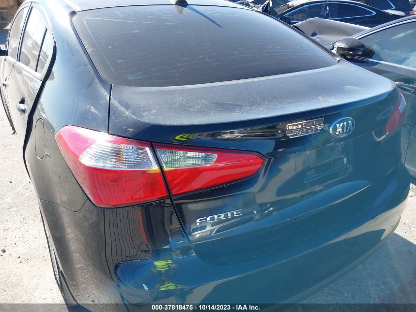 2016 KIA FORTE LX - KNAFX4A63G5551470