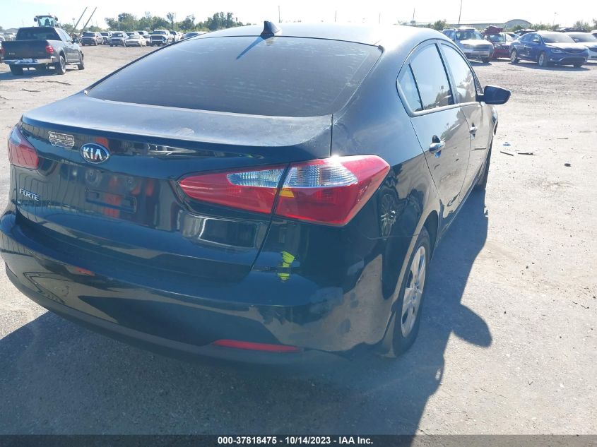 2016 KIA FORTE LX - KNAFX4A63G5551470