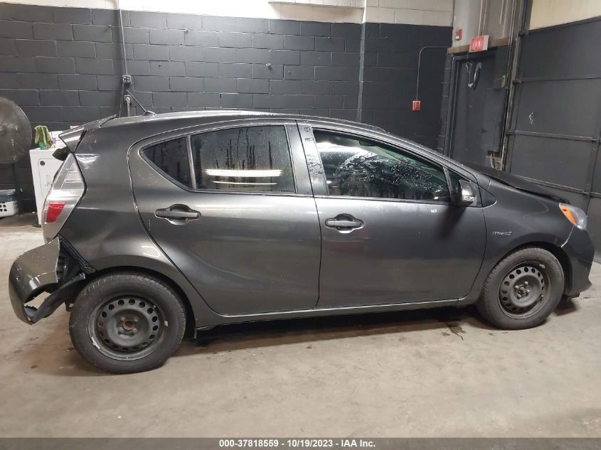 2014 TOYOTA PRIUS C ONE/THREE/TWO/FOUR - JTDKDTB37E1067475