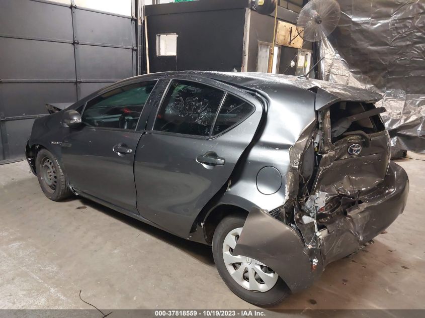 2014 TOYOTA PRIUS C ONE/THREE/TWO/FOUR - JTDKDTB37E1067475