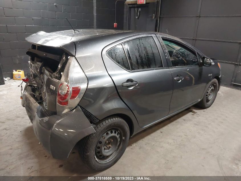2014 TOYOTA PRIUS C ONE/THREE/TWO/FOUR - JTDKDTB37E1067475