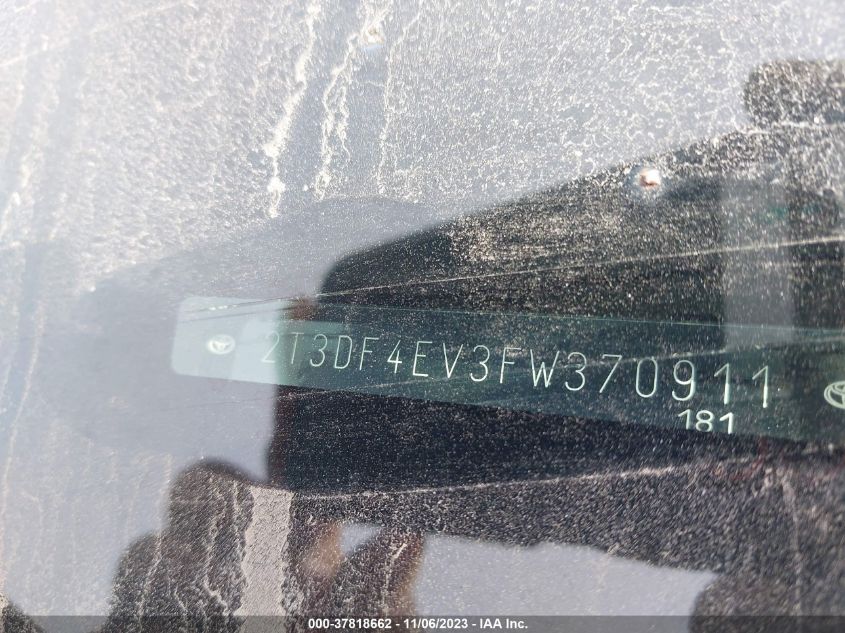 2015 TOYOTA RAV4 - 2T3DF4EV3FW370911
