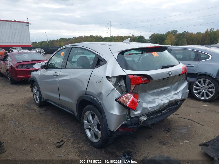 2016 HONDA HR-V LX - 3CZRU6H32GM753706