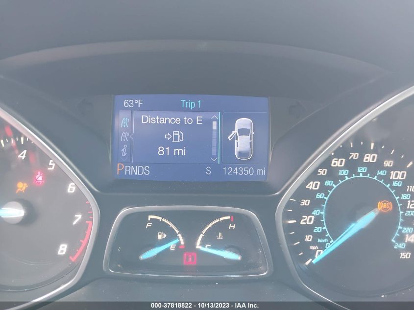 2013 FORD ESCAPE S - 1FMCU0F76DUB95649