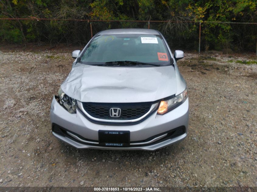 2013 HONDA CIVIC SDN LX 2HGFB2F56DH527255