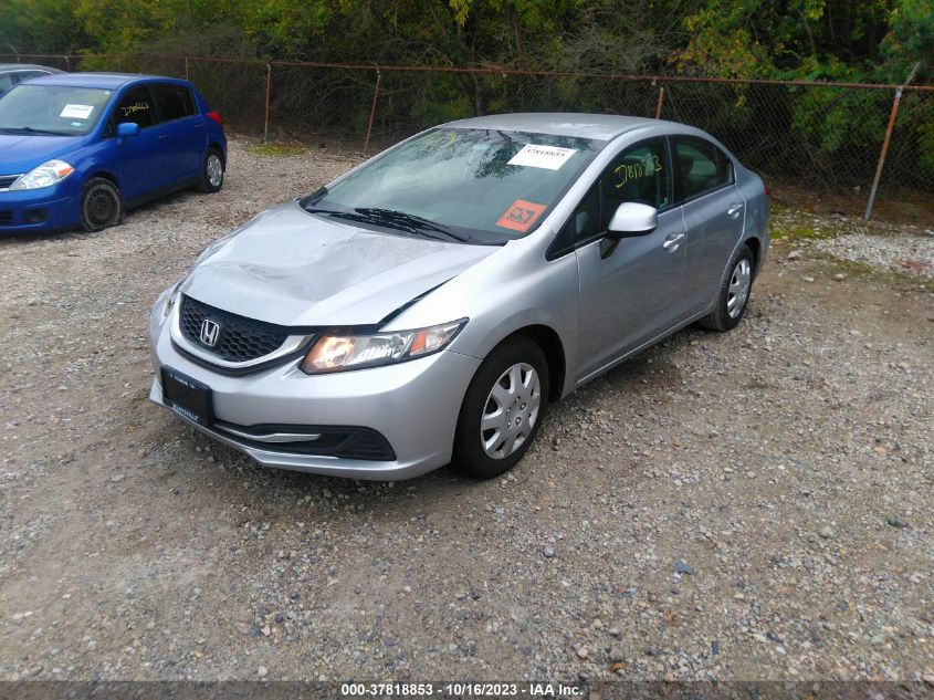 2013 HONDA CIVIC SDN LX 2HGFB2F56DH527255
