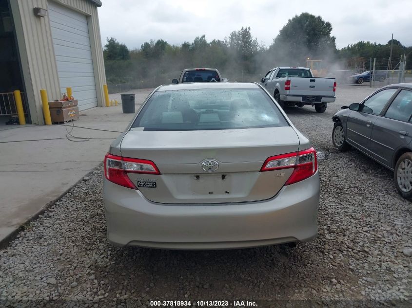 2013 TOYOTA CAMRY L/LE/SE/XLE - 4T1BF1FK3DU642521