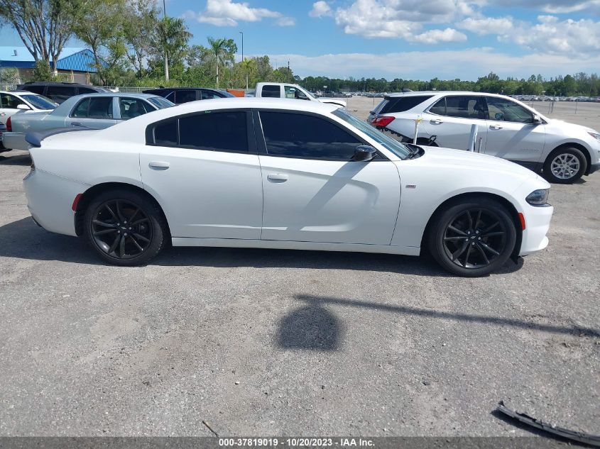 VIN 2C3CDXBG8JH283091 2018 DODGE CHARGER SXT