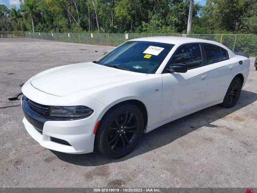 VIN 2C3CDXBG8JH283091 2018 DODGE CHARGER SXT
