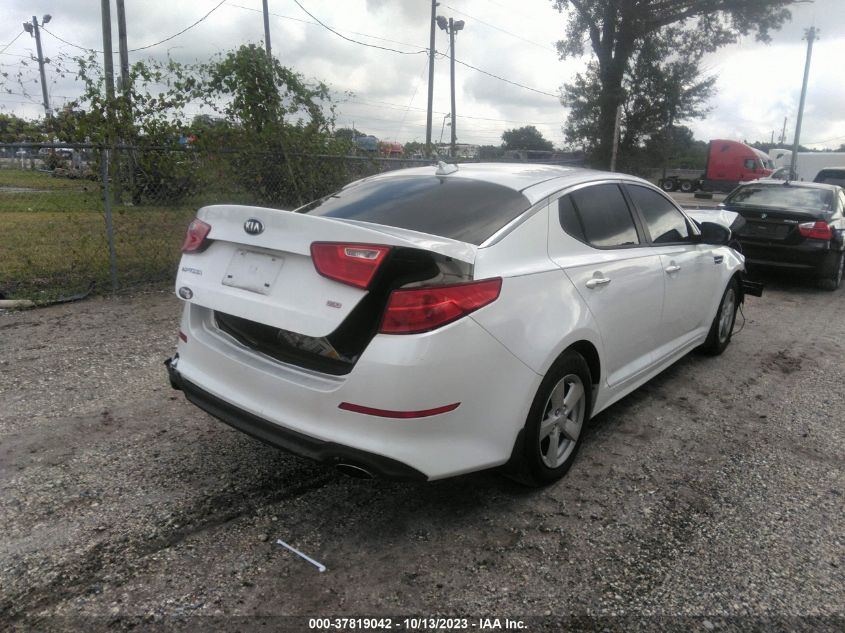 2015 KIA OPTIMA LX - KNAGM4A70F5555254
