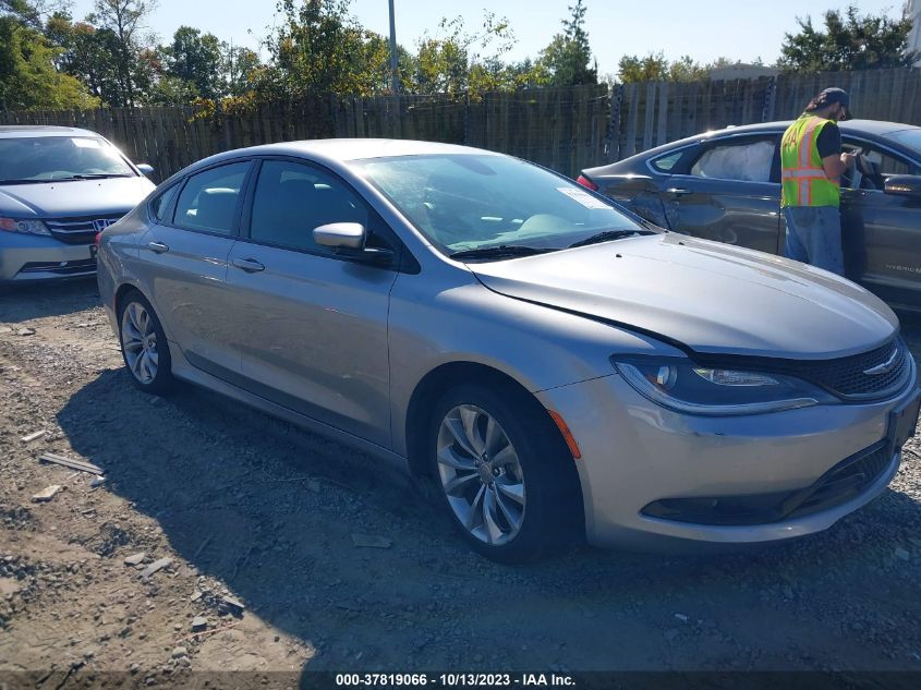 2015 CHRYSLER 200 S - 1C3CCCBB9FN758343