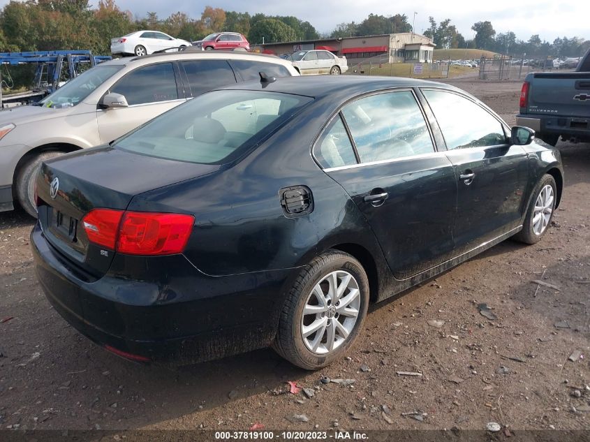 2014 VOLKSWAGEN JETTA SEDAN SE W/CONNECTIVITY 3VWD07AJ2EM292687