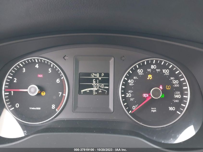 2014 VOLKSWAGEN JETTA SEDAN SE W/CONNECTIVITY 3VWD07AJ2EM292687