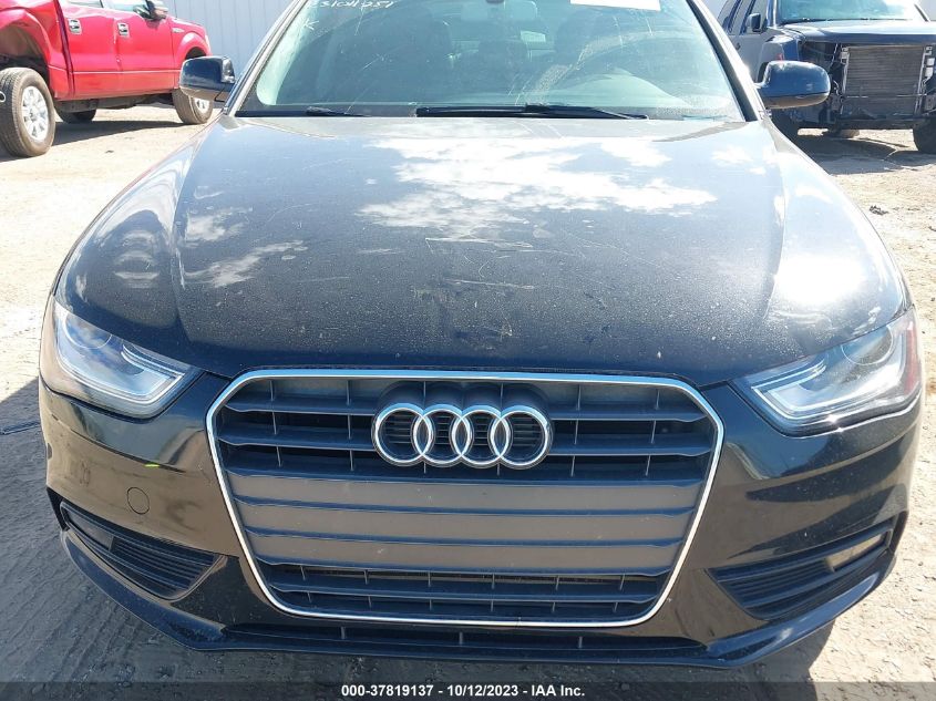 2013 AUDI A4 PREMIUM - WAUAFAFL3DA138624