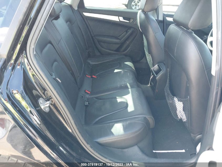 2013 AUDI A4 PREMIUM - WAUAFAFL3DA138624
