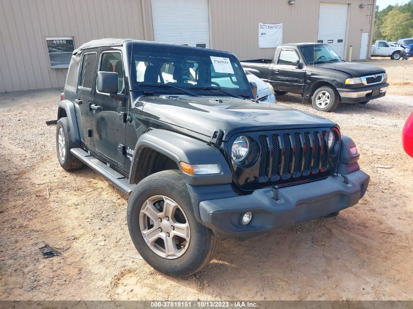 2019 JEEP WRANGLER UNLIMITED SPORT S - 1C4HJXDG8KW614178