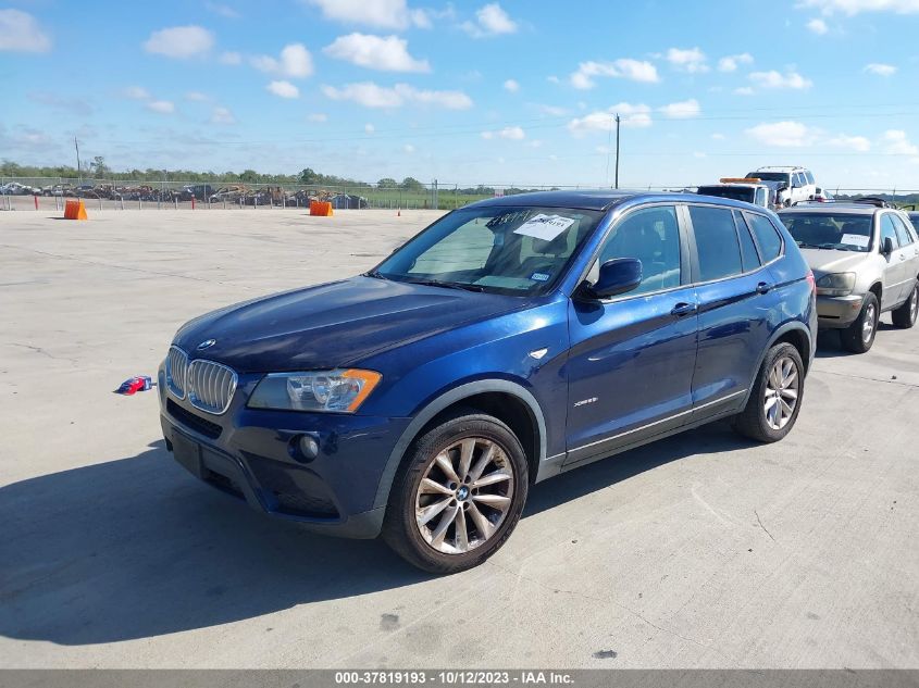 2013 BMW X3 XDRIVE28I - 5UXWX9C50D0D00565