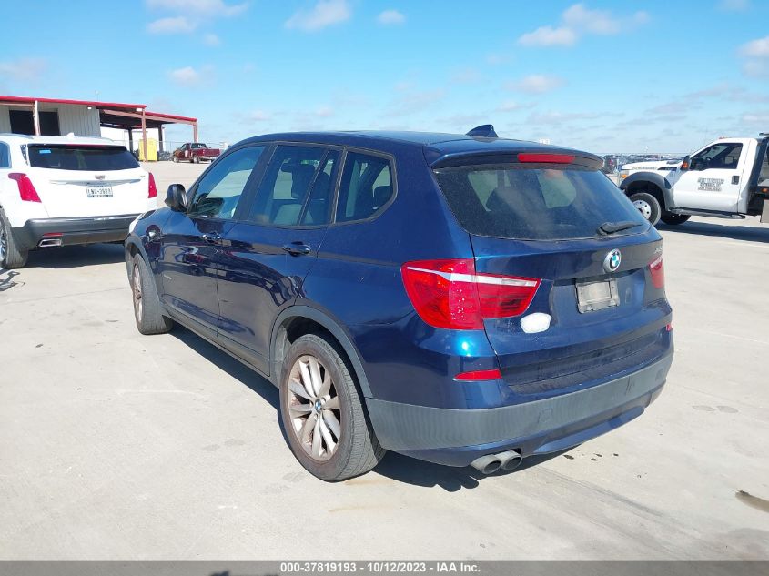 2013 BMW X3 XDRIVE28I - 5UXWX9C50D0D00565