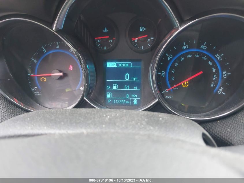 2016 CHEVROLET CRUZE LIMITED LT - 1G1PE5SB0G7108026