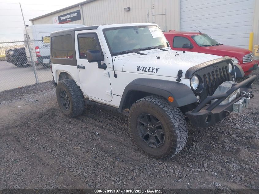1C4AJWAG4JL875243 JEEP WRANGLER JK WILLYS WHEELER 2018