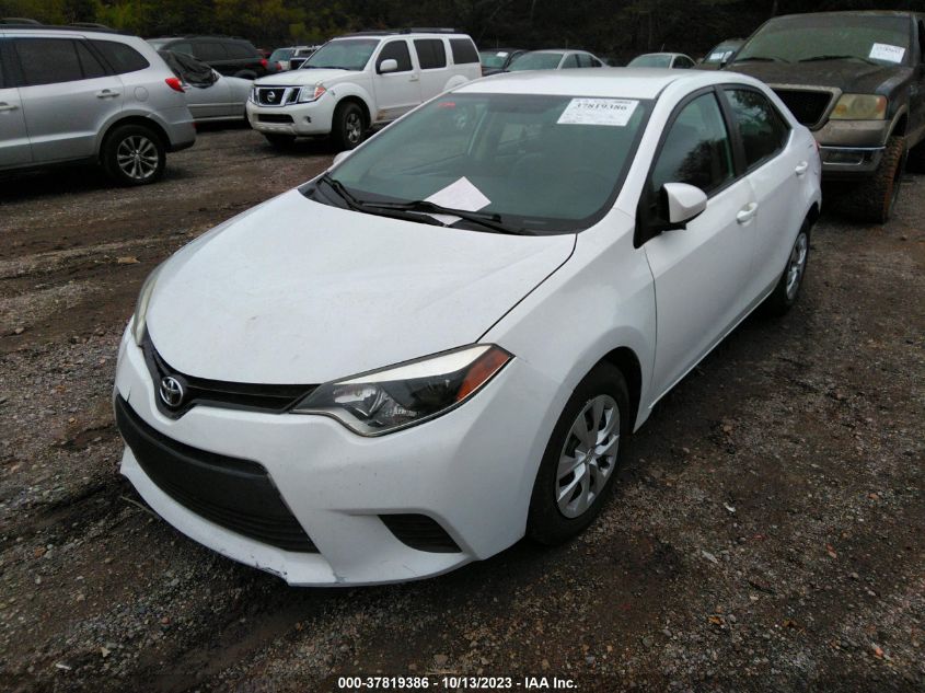 2014 TOYOTA COROLLA L/LE/LE PLS/PRM/S/S PLS - 2T1BURHE0EC203758