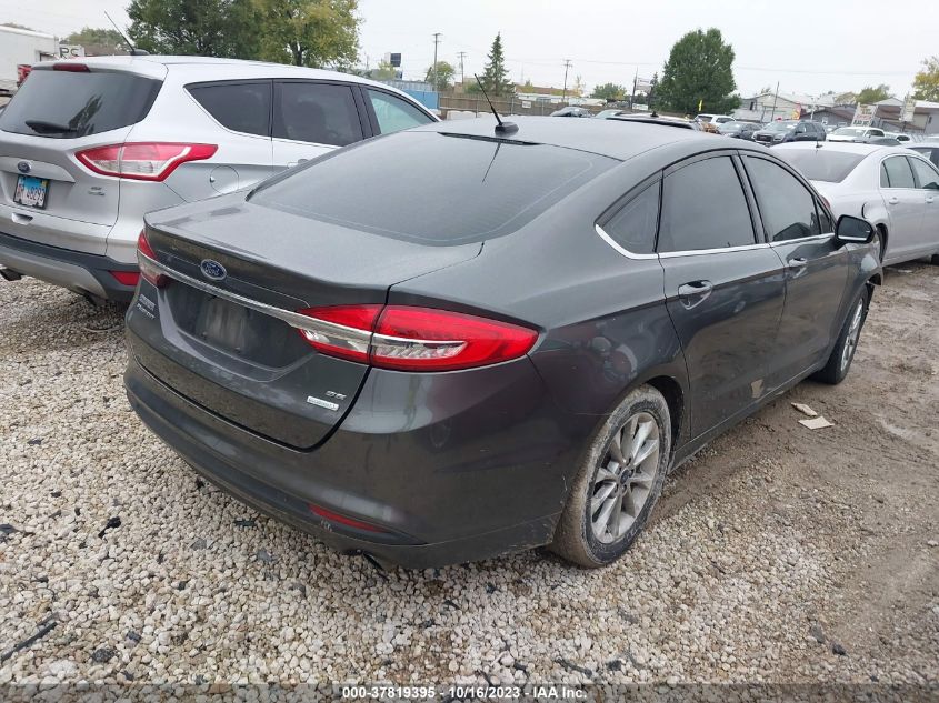 2017 FORD FUSION SE - 3FA6P0HDXHR128826