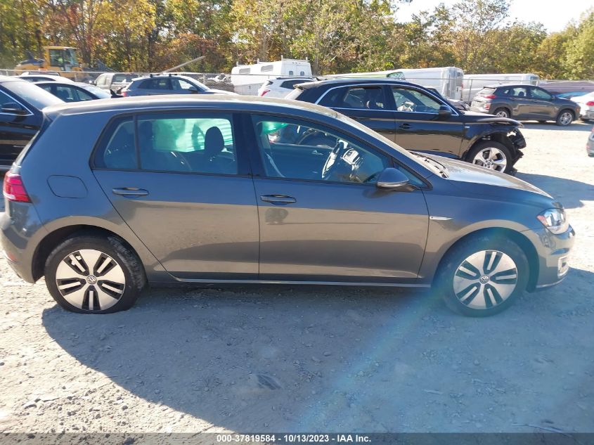 2017 VOLKSWAGEN E-GOLF SE - WVWKR7AU3HW954596