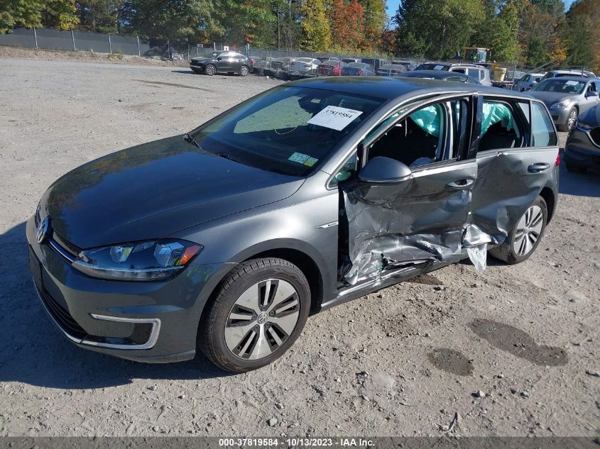 2017 VOLKSWAGEN E-GOLF SE - WVWKR7AU3HW954596
